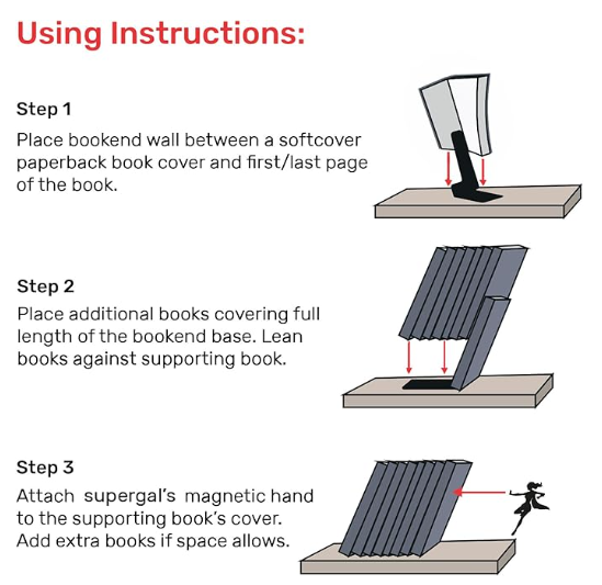 π A gift for book lovers π Unique bookends