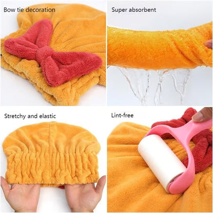 💥 Hot Sale 🌟 Absorbent Hair Towel Wrap for Wet Hair