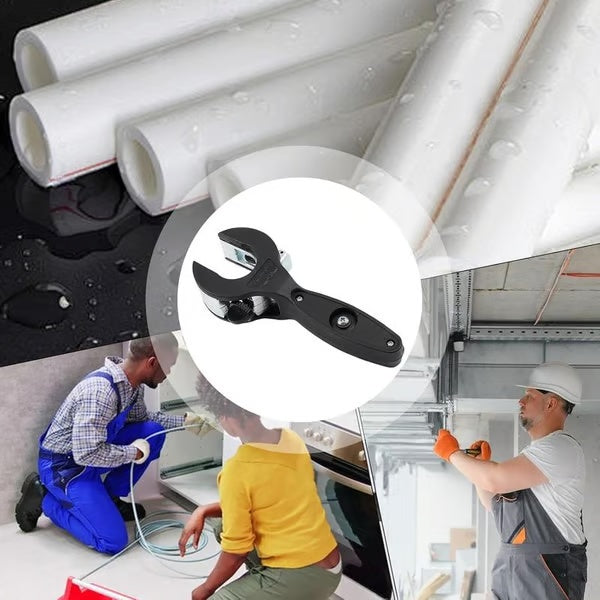 💥 Hot Sale 🔥 Ratchet-type Pipe Cutter, One-hand Fast Pipe Cutting Tool