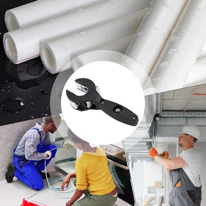 💥 Hot Sale 🔥 Ratchet-type Pipe Cutter, One-hand Fast Pipe Cutting Tool