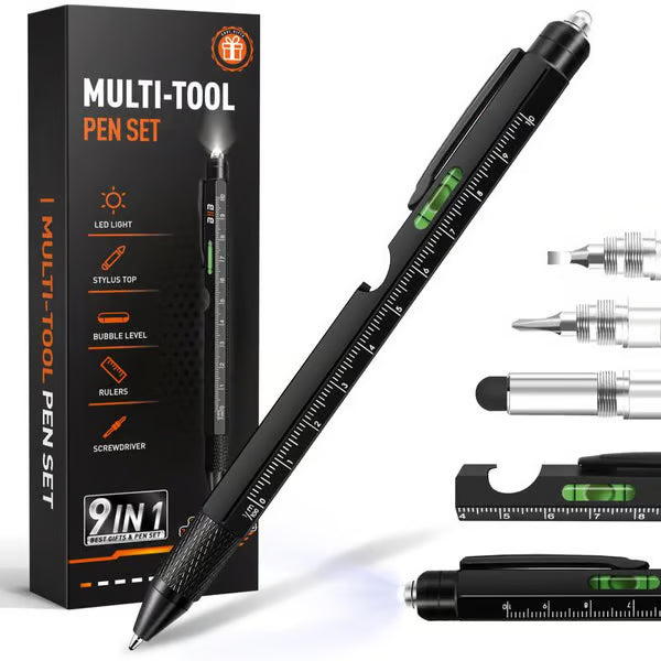⏰ Limited-Time Special Price 🖊️ 9 in 1 Multitool Pen