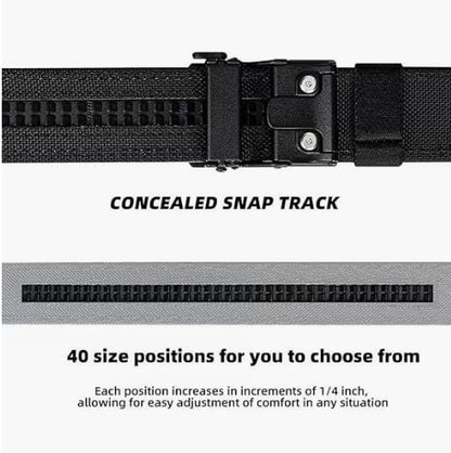 ⏰ Super Discount 🌟 Holeless Alloy Automatic Buckle Elastic Waist Belt
