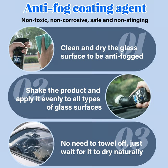 💥 Hot Sale 🌟 Micro-molecular Anti-fog Coating Agent Wiper
