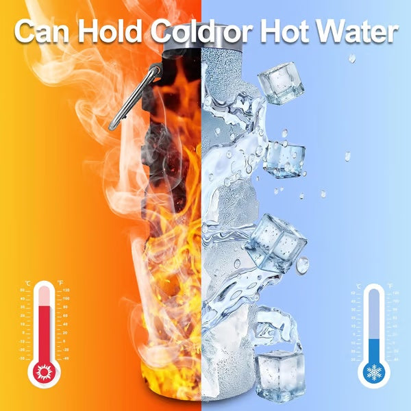 ⏰ Today's Specials 🔥 Silicone foldable water bottle 500ml