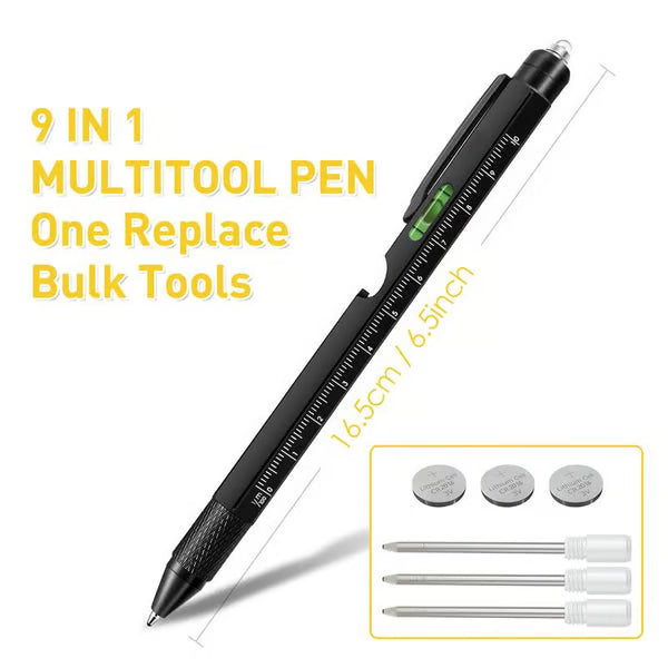 ⏰ Limited-Time Special Price 🖊️ 9 in 1 Multitool Pen