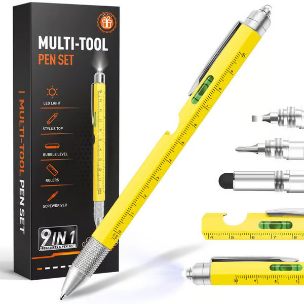 ⏰ Limited-Time Special Price 🖊️ 9 in 1 Multitool Pen