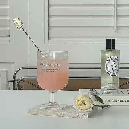 Low glass cup