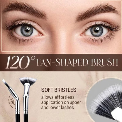 💥 New for 2025 💖 Folding Angle Scalloped Lash Brush