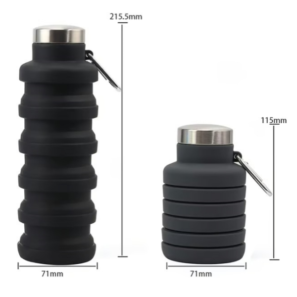 ⏰ Today's Specials 🔥 Silicone foldable water bottle 500ml