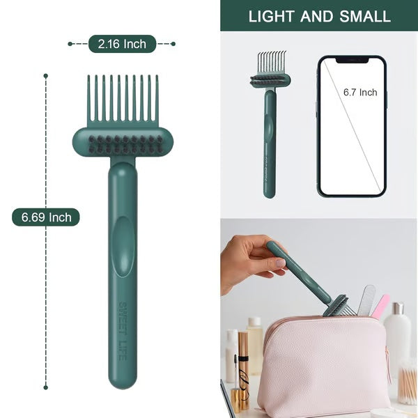 ⏰ Limited time offer 🔥 2-in-1 Comb Cleaner with Pick and Bristles