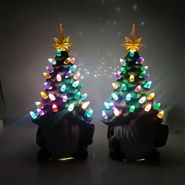 🎁 Best Gift For Family 🎄 DIY Lighted Christmas Gnome Tree