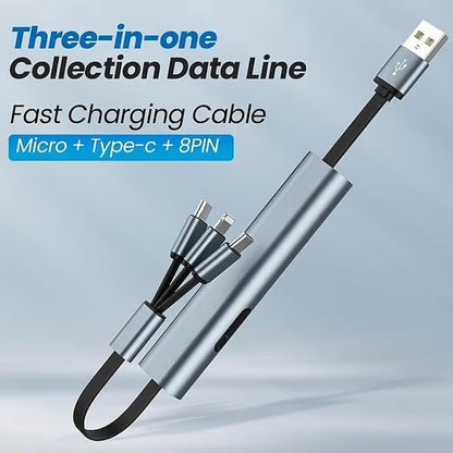 ⏰ Limited-Time Special Price ✨ 3-in-1 Fast Charging Cable