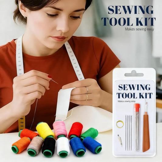 🎄Christmas-Sale 49%Off❤34PCS Big Eye Steel Needles Set🎁