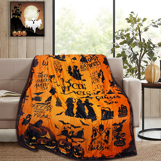 Halloween Super Soft Fleece Blanket