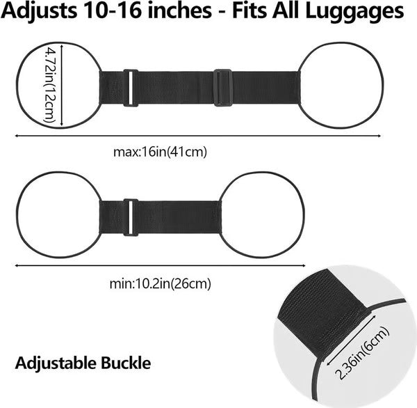 ⏰ Super Discount 🌟 Suitcase securing elastic straps