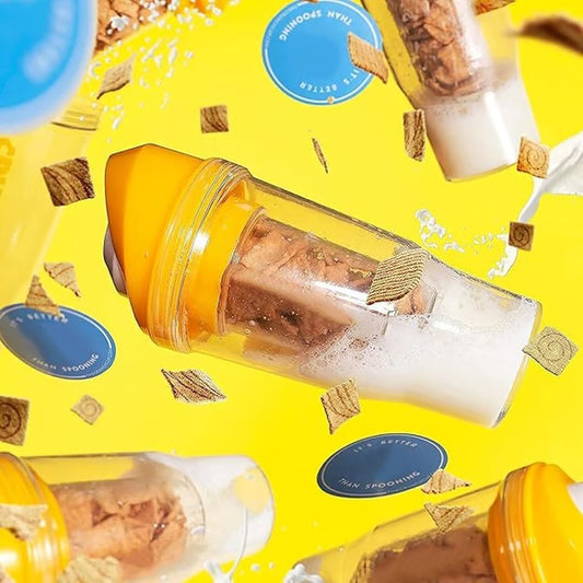 ✨🥣Portable Cereal Cup – The Ultimate On-the-Go Breakfast Revolution! 🥛