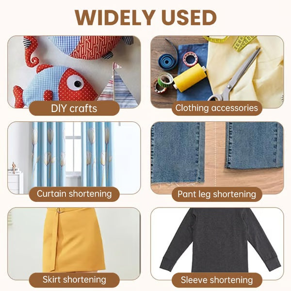 ⏰ Today's Specials ✨ No Sew Hemming Tape Fabric Adhesive