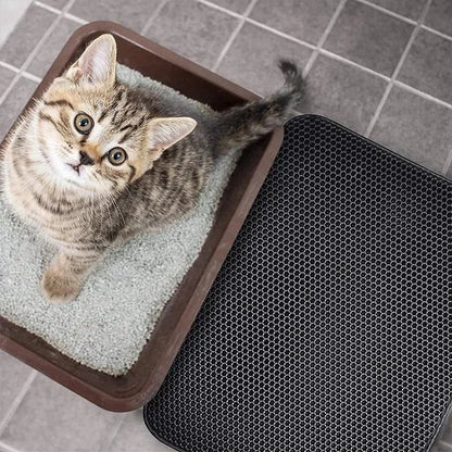 🎅Christmas Season Gift Idea 🎁 Non-Slip Cat Litter Mat 🐱