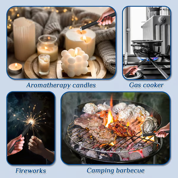 💥 The Best Gift 🎁 Windproof Flameless Electric Lighter