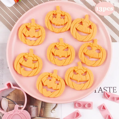 🎁 Holiday Special 🎃 Halloween Cookie Cutter Set