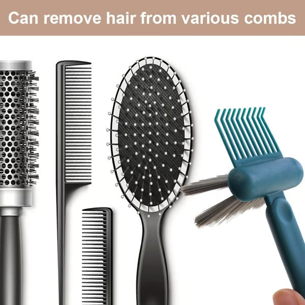 ⏰ Limited time offer 🔥 2-in-1 Comb Cleaner with Pick and Bristles