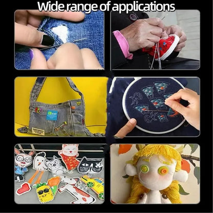 🎄Christmas-Sale 49%Off❤34PCS Big Eye Steel Needles Set🎁