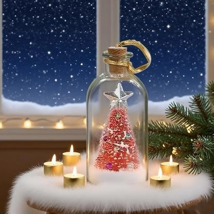 🎁 Holiday Special 🎄 Recordable Christmas Tree in a Bottle