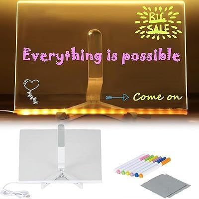 🎁 Holiday Special 50% OFF ✨ LED Note Board with Colors 🎨