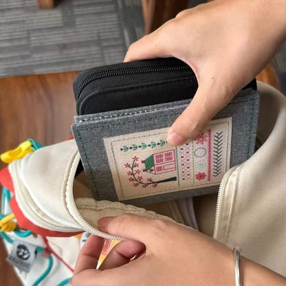 🔥LAST DAY SALE 50% OFF 🌈Beginner-Friendly💕 Embroidery Stitch Book