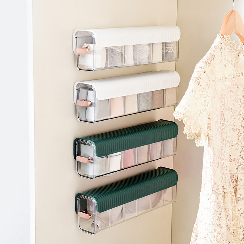 👍 Good product recommendations 🌟 Wall mounted underwear and socks divider box