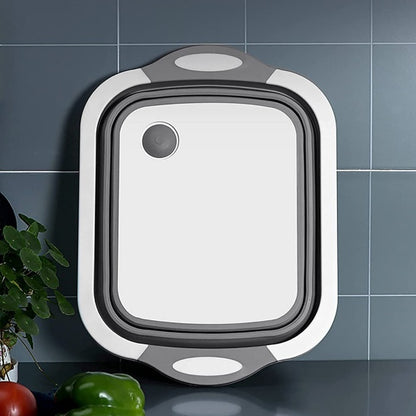 💥 New for 2025 🔄 Folding Cutting Board · Multifunctional Vegetable Drain
