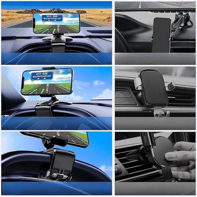 💥 Hot Sale 🌟 360 degree rotating car dashboard phone holder