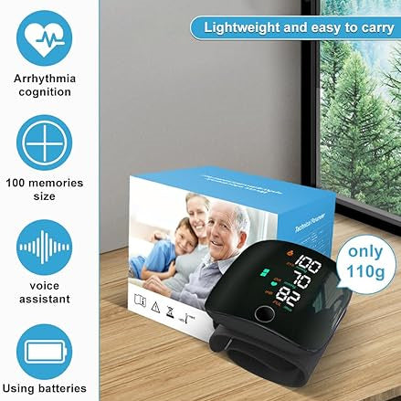 💥 Hot Sale 💖 Medical-grade, high-precision blood pressure monitor with voice notifications