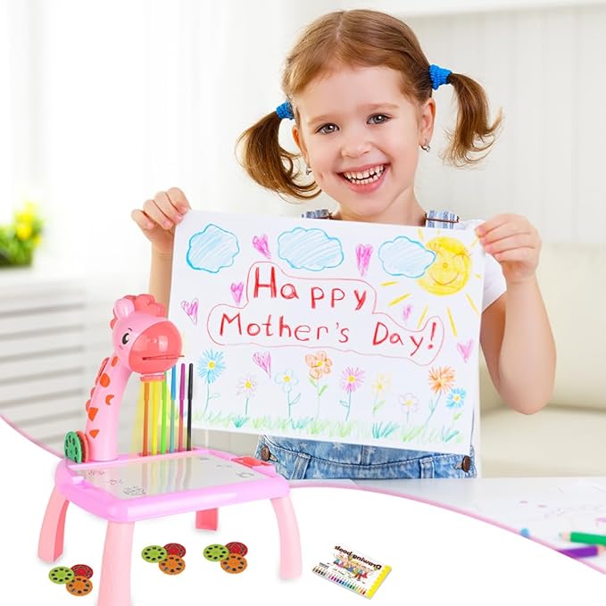 ⏰ Limited time offer 🎨 Children's projection graffiti drawing board