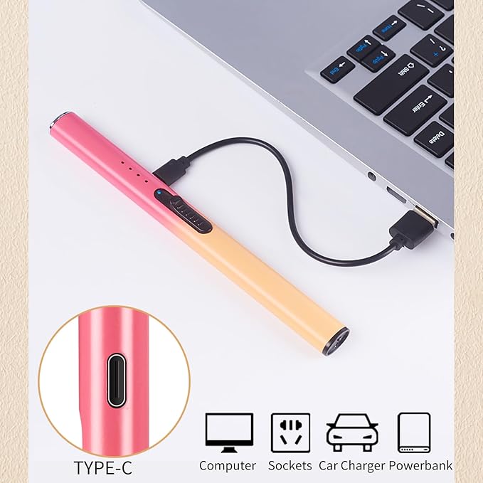 💥 The Best Gift 🎁 Windproof Flameless Electric Lighter