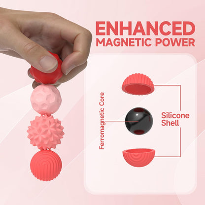 💥 Hot Sale 🌟 Silicone magnetic stress ball toy