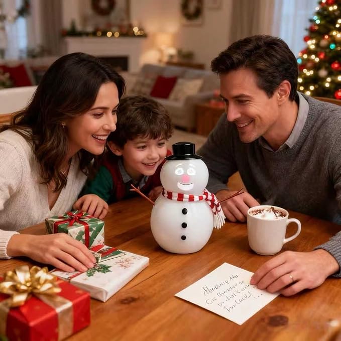 🎁 Holiday Special 50% OFF ⛄ Talking animated winking snowman