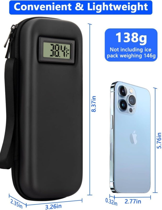 ⏰ Today's Specials ✨ Insulin Cooler Bag with Temperature Display