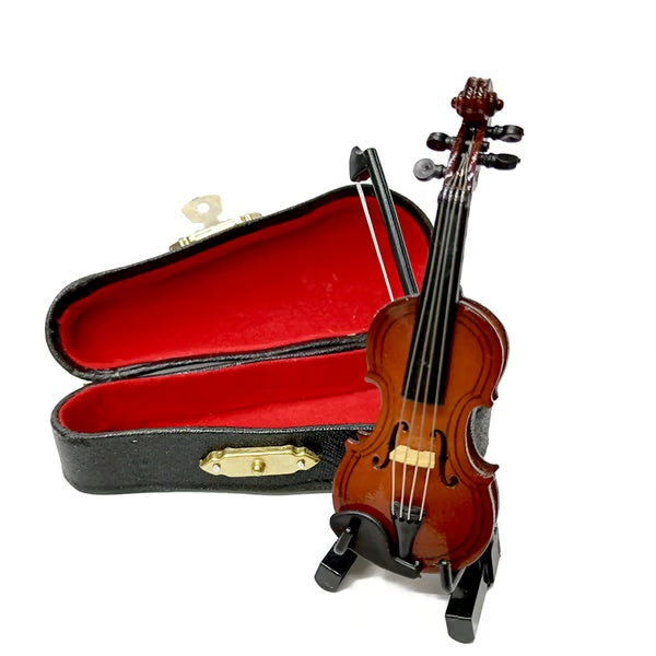 💥 The Best Gift 🎁 Playable Tiny Violin Figurine