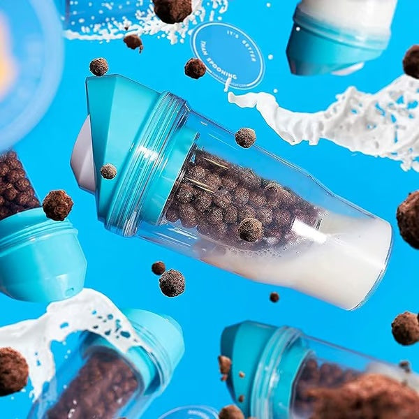 ✨🥣Portable Cereal Cup – The Ultimate On-the-Go Breakfast Revolution! 🥛