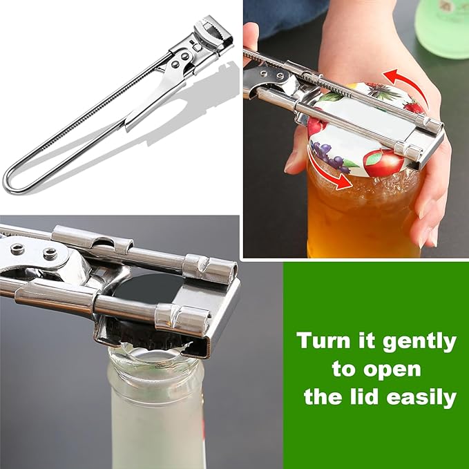 🎁Today's Specials🔥Adjustable Stainless Steel Jar Opener