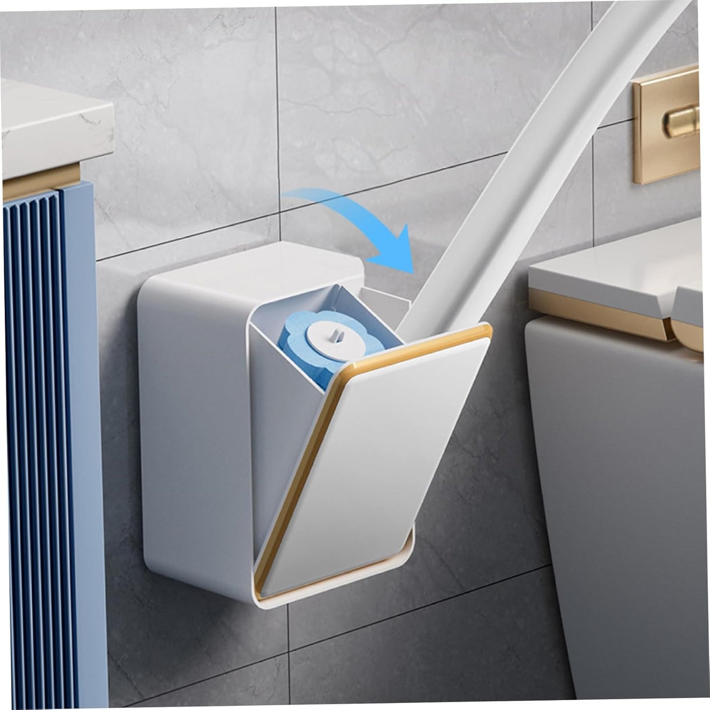 💥 New for 2025 💕 Wall-Mounted Innovative Toilet Brush Set 🚽