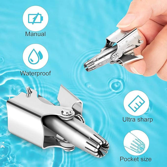 ⏰ Limited time offer ✨ Manual Nose Hair Trimmer