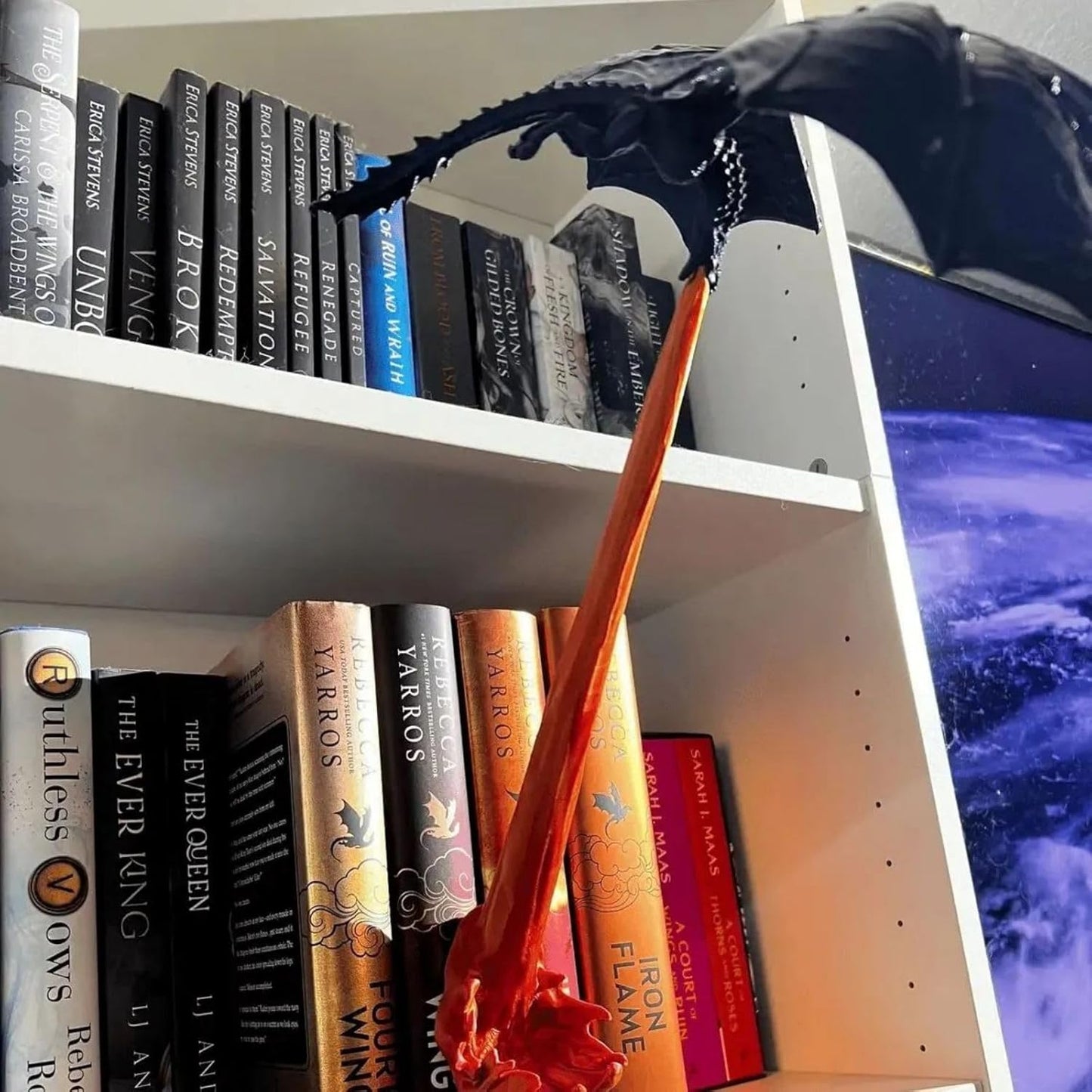 Dragon Flame Book Nook