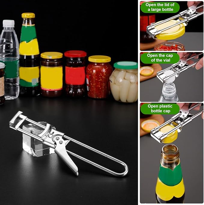 🎁Today's Specials🔥Adjustable Stainless Steel Jar Opener