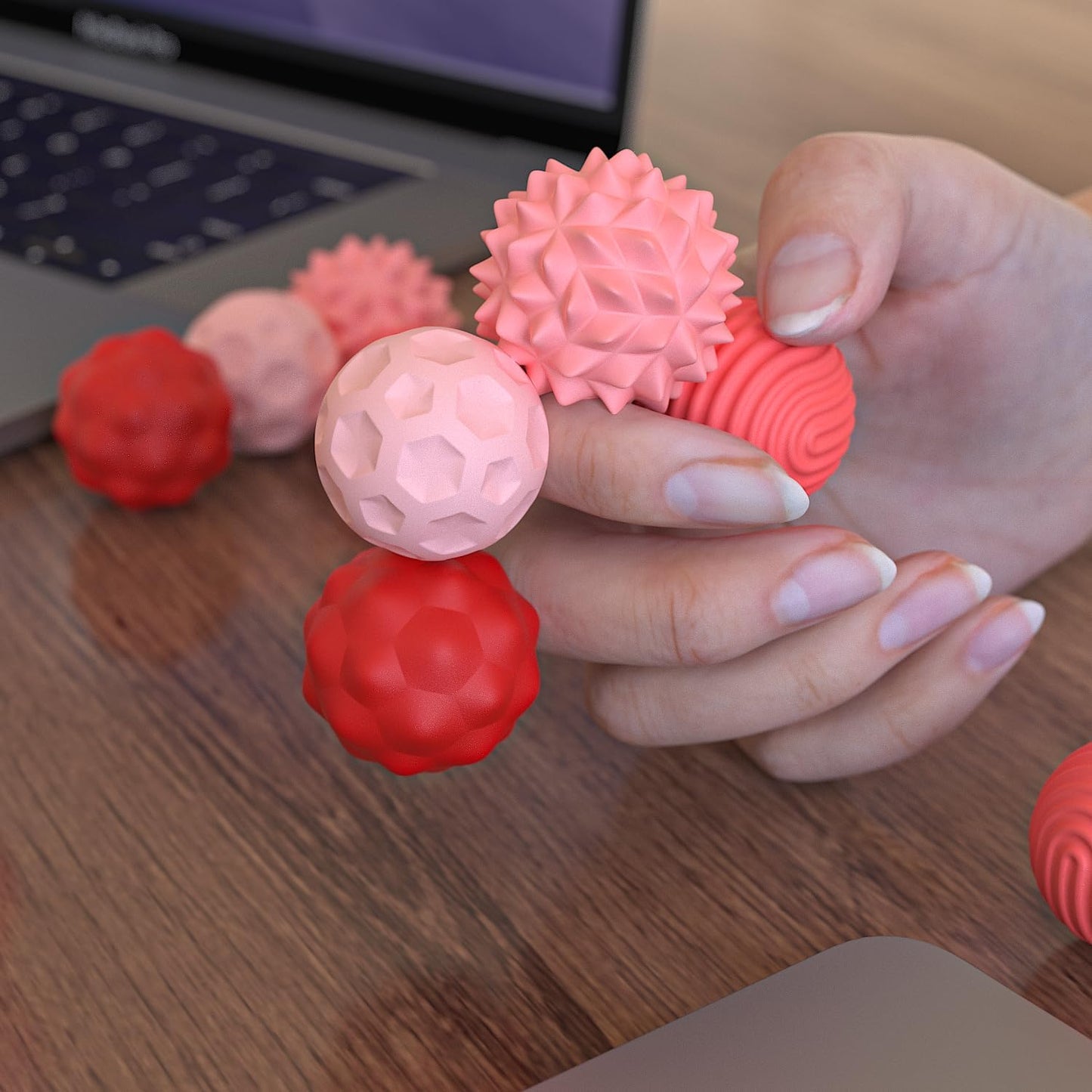 💥 Hot Sale 🌟 Silicone magnetic stress ball toy