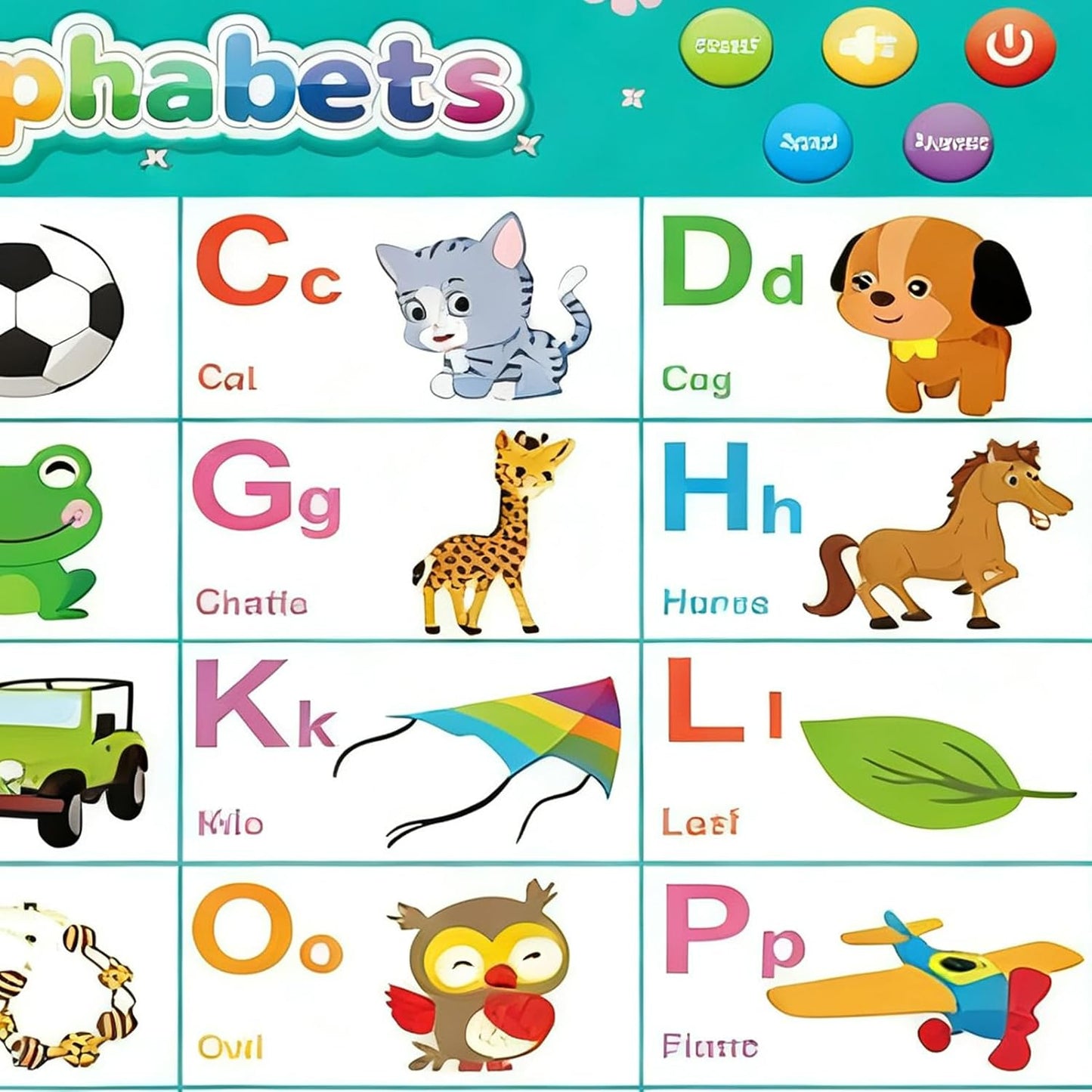 ⏰ Super Discount 🌟  Children's interactive talking wall chart