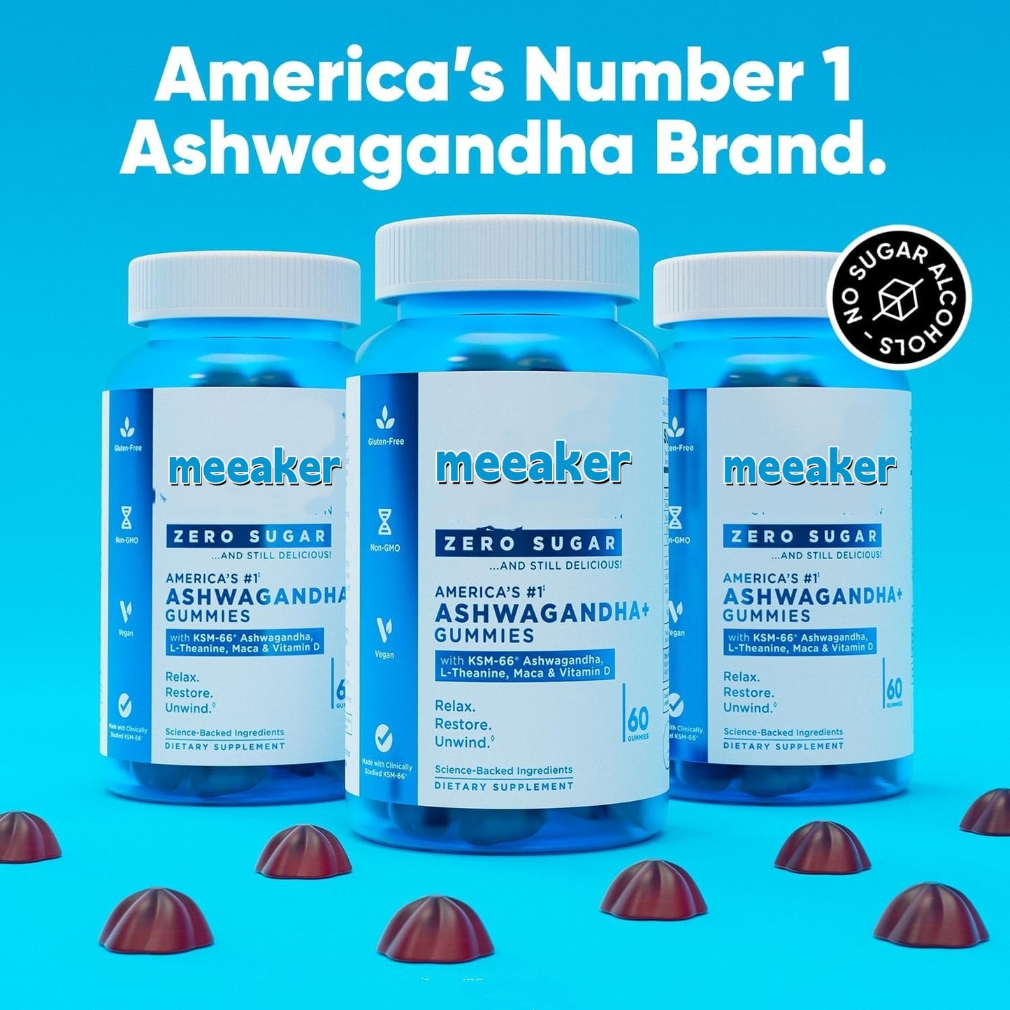 🍑 Zero Sugar Bestseller Trio 🌟 Enjoy health supplements without burden 💪