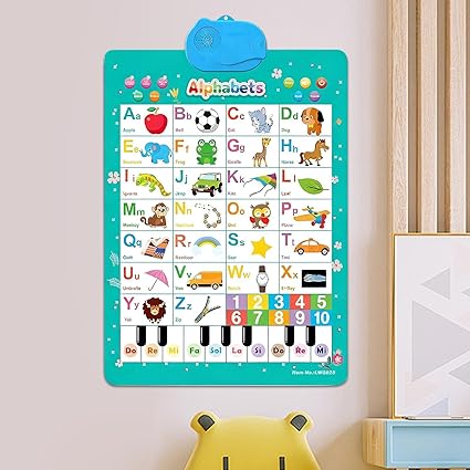 ⏰ Super Discount 🌟  Children's interactive talking wall chart