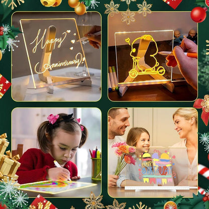 🎁 Holiday Special 50% OFF ✨ LED Note Board with Colors 🎨